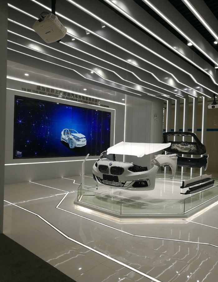 苏州上海延锋彼欧展厅装修效果图