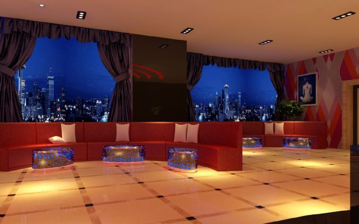 郑州农科路乐汇吧KTV装修效果图