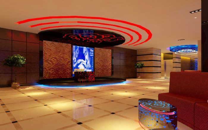 郑州农科路乐汇吧KTV装修效果图