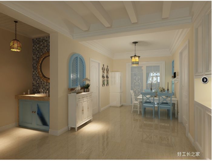 广州万科地中海风格装修效果图
