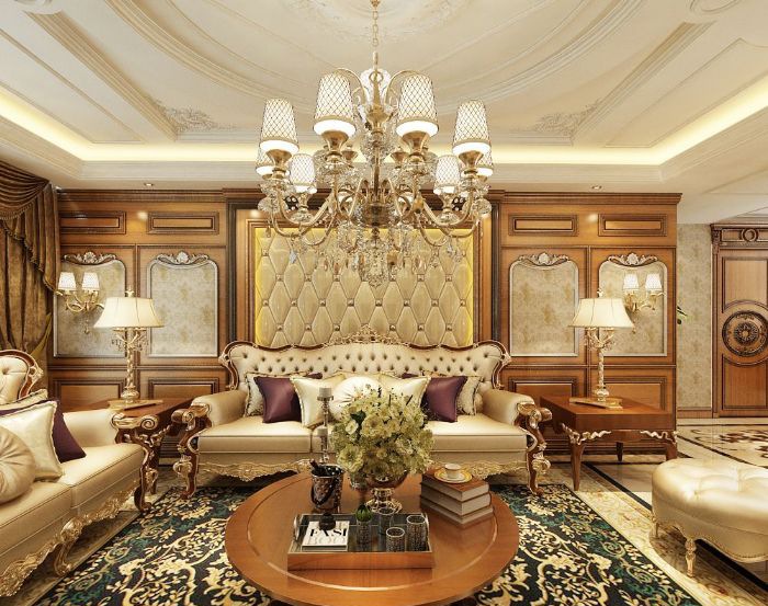 青岛莱阳国际公馆装修效果图