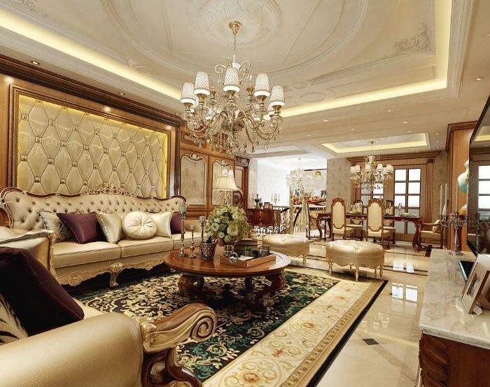 青岛莱阳国际公馆装修效果图