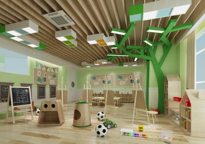 合肥幼儿园装修【工装工程】装修效果图