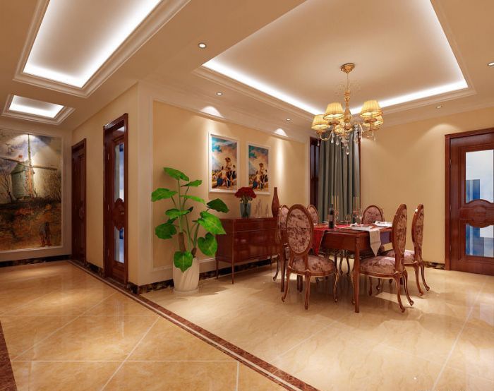 石家庄想象国际5-2-1002装修效果图