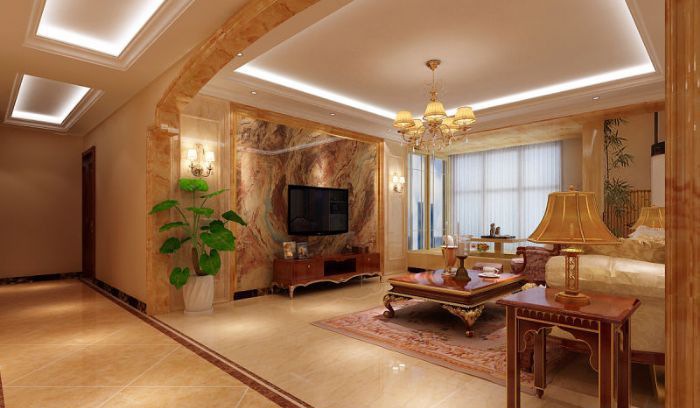 石家庄想象国际5-2-1002装修效果图