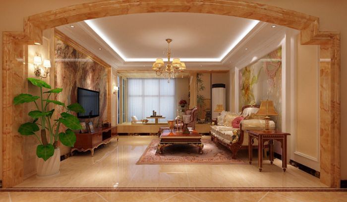 石家庄想象国际5-2-1002装修效果图