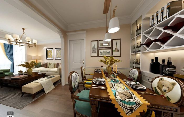 南京悦山府江山汇装修效果图