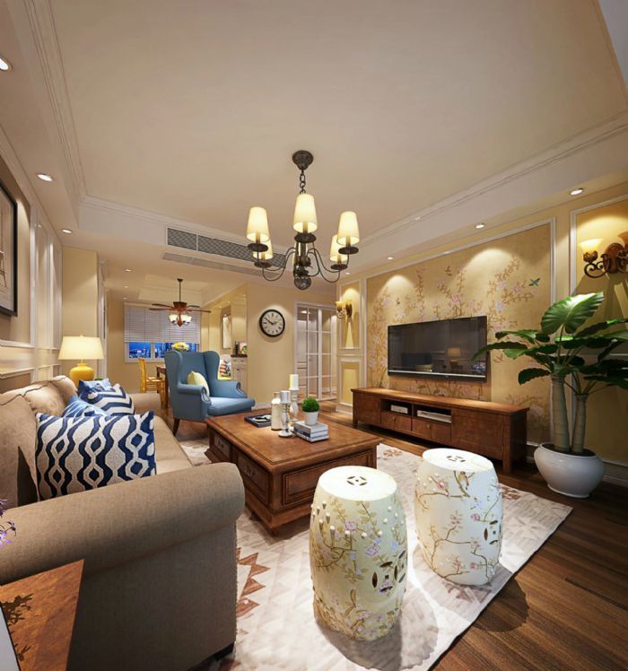 北京通州新华小区效果图装修效果图