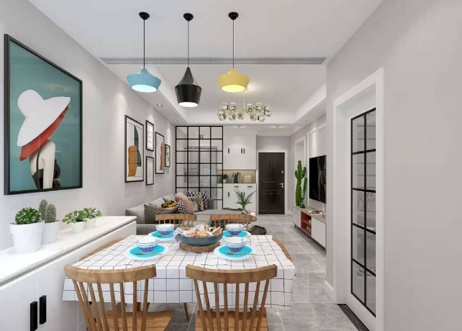 郑州惠济区花漾里效果图装修效果图