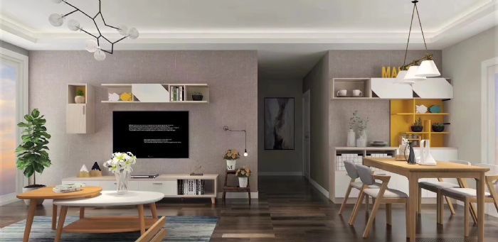 海口罗曼蒂克五栋装修效果图