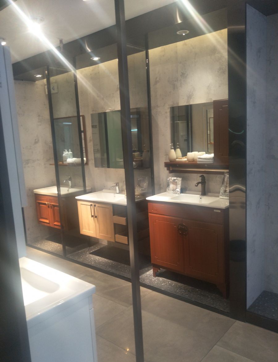 石家庄欧派卫浴店装修效果图