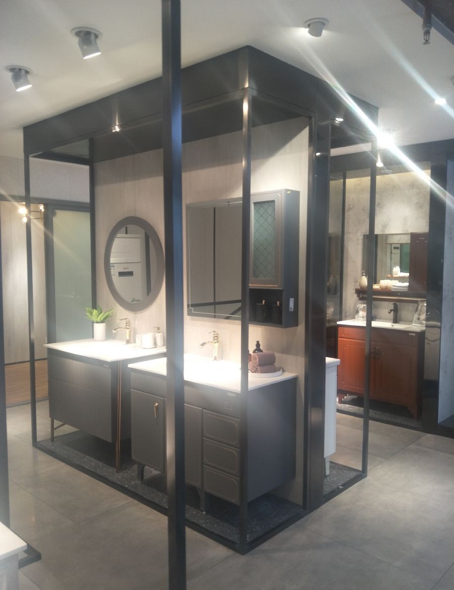 石家庄欧派卫浴店装修效果图