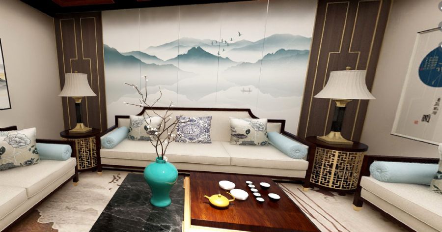 ��̨��������԰װ��Ч��ͼ