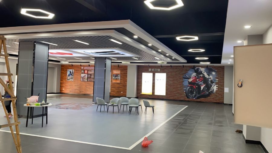 昆明东川豪爵铃木店装修效果图