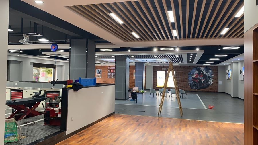 昆明东川豪爵铃木店装修效果图