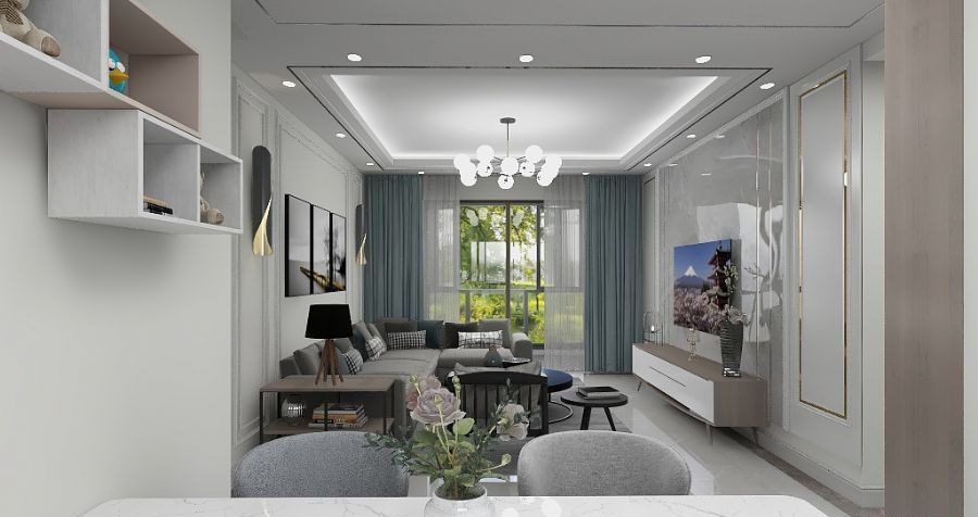 �人��ï�ƽ���԰װ��Ч��ͼ