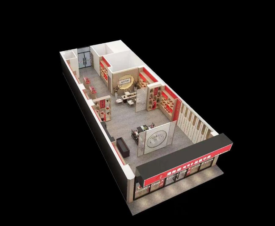 深圳酒鬼酒庄装修效果图