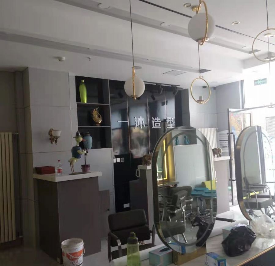 天津沐护肤美容美发店装修效果图