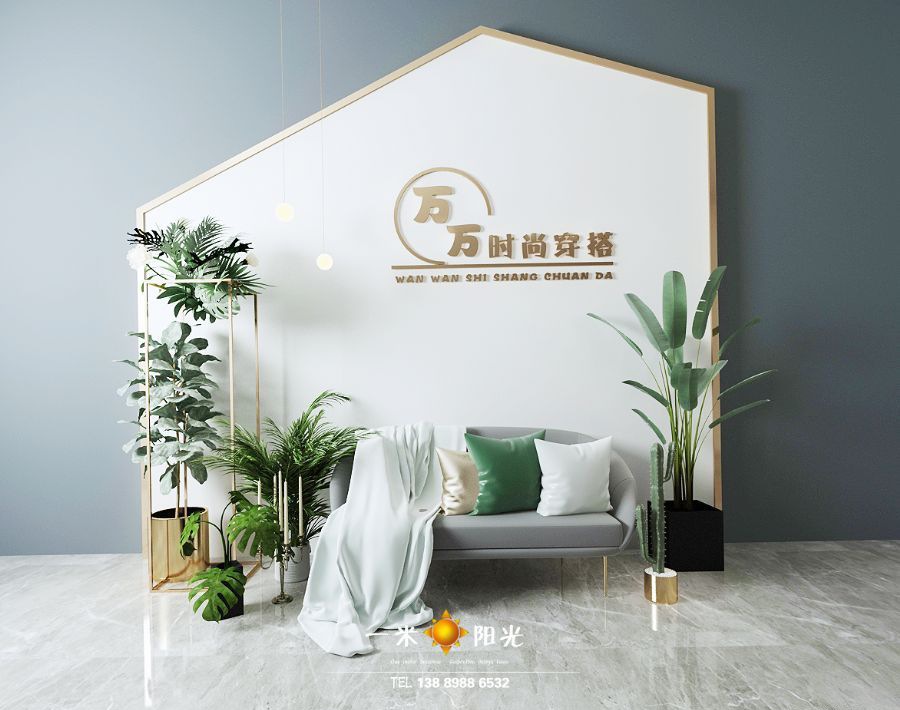 沈阳五爱市场抖音直播间装修效果图