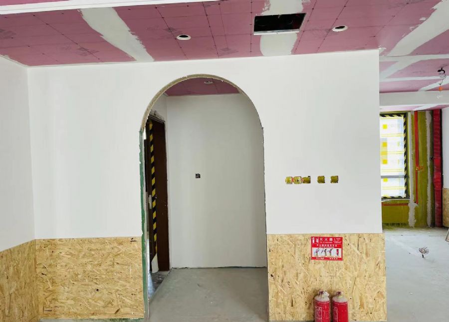 天津仁恒海河苑(油工篇)装修效果图