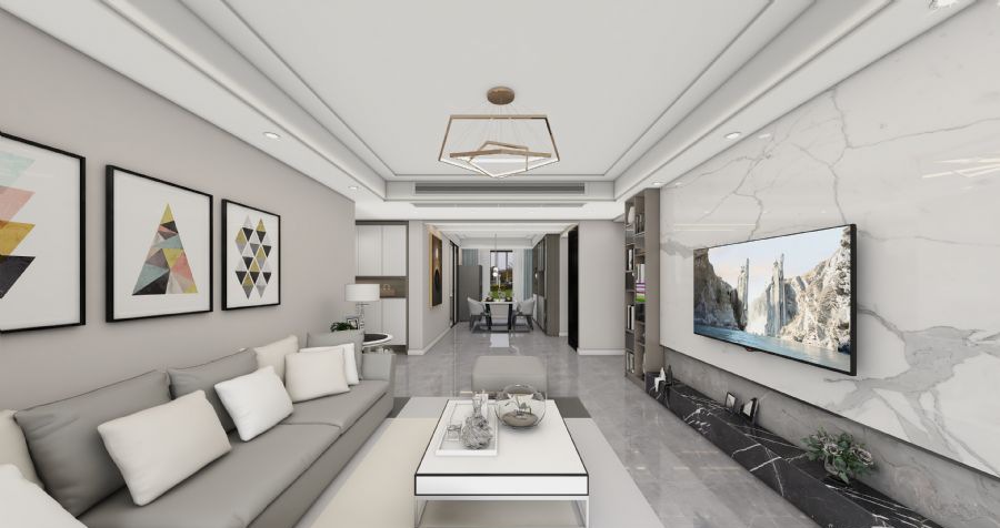 周口现代城装修效果图